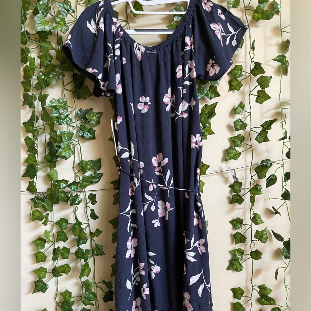 Billabong Both Ways Off-The-Shoulder Dress